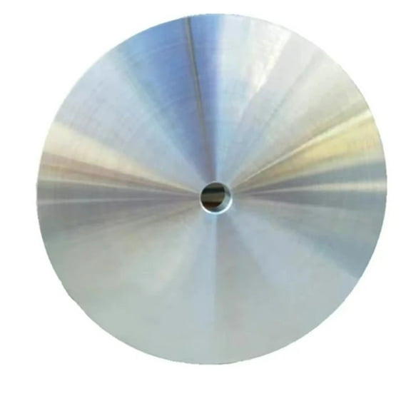 150MM Zinc Plate Jewelry Polishing Flat Lap Wheel, 6" Disc Lapping Polishing Disc Cooperate With Diamond Grinding Paste
