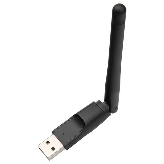 150Mbps MT7601 Wireless Network Card Mini USB WiFi Adapter LAN Wi-Fi Receiver Dongle Antenna 802.11 b/g/n for PC Windows laptop