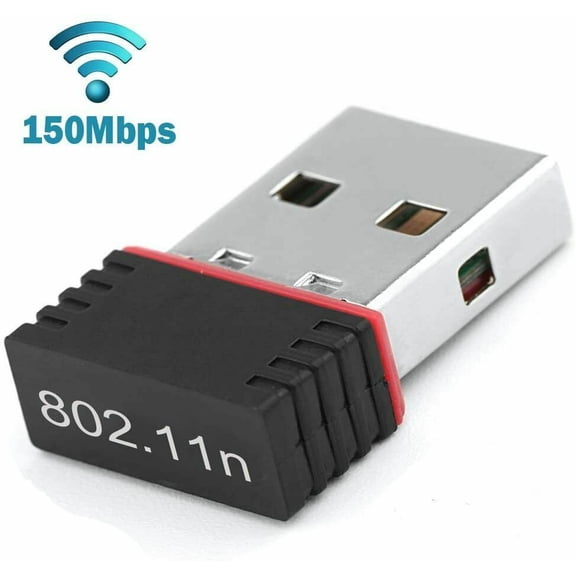 150Mbps Mini USB Wireless 802.11N Card WiFi Network Dongle Adapter Desktop PC
