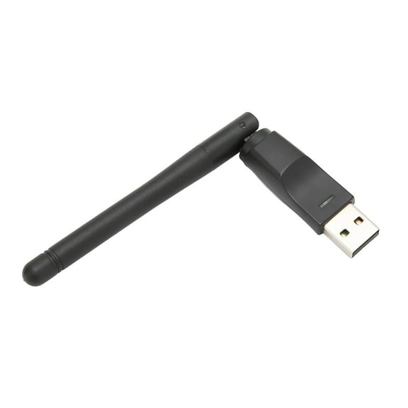 150Mbps USB WiFi Adapter with Comprehensive Coverage, RT5370 Chip Wireless 2dBi External Antenna for Mini Portable Design