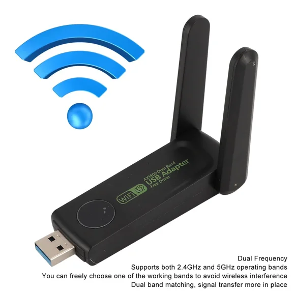 150Mbps Usb 3.0 Wireless Wifi Adapter Long Range Dongle Dual Band Network