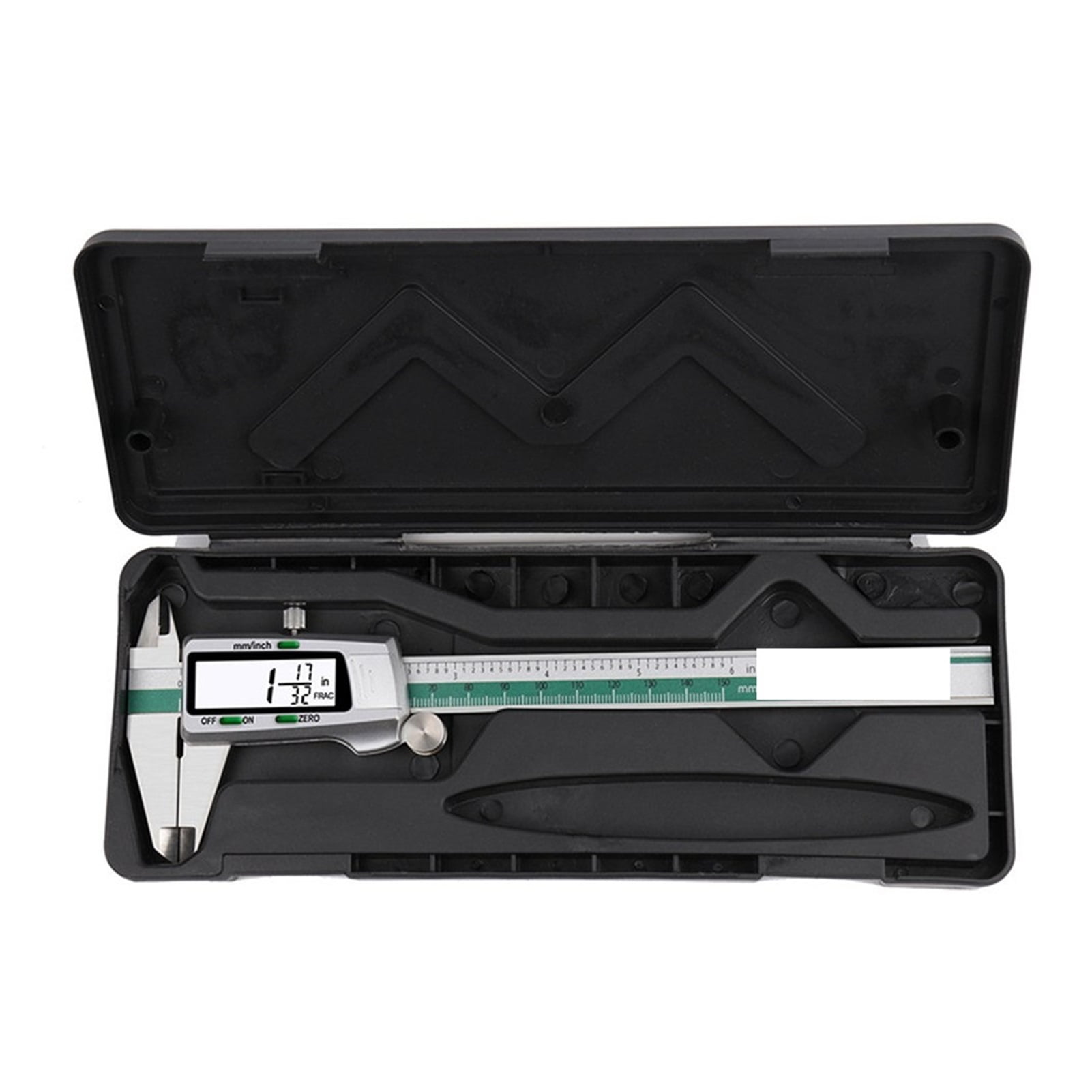 150Mm Fraction / Mm / Inch Stainless Steel Digital Caliper Electronic Metal Pachometer Calibrator Measuring Caliber ,Easy to Operate
