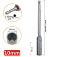 thumbnail image 1 of 150Mm Hexagon Nut Driver Drill Bit Adapter Socket Wrench Extension Sleeve 10Mm, 1 of 8