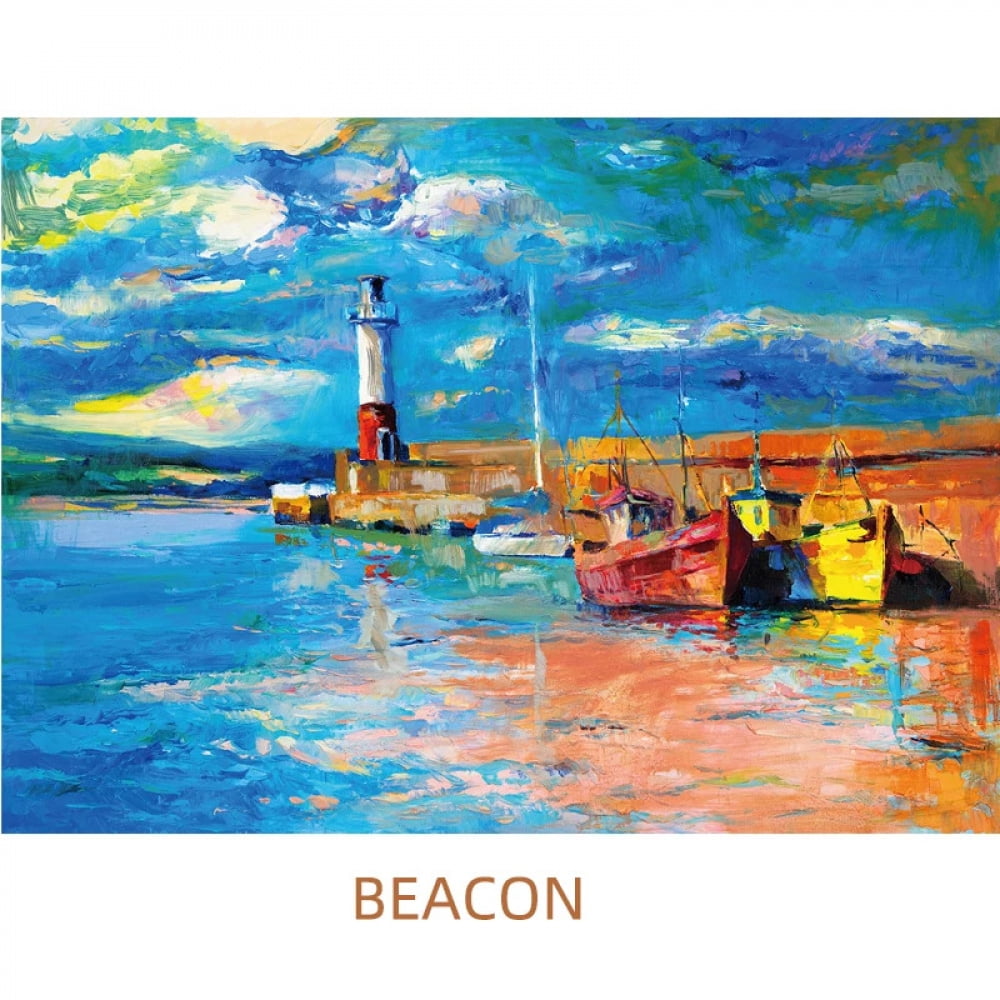 2 Set Mini Tube Pocket Puzzles - Famous Painting Starry Night Landscape, 150-Piece Decompression Toy For Adults & Kids 3 thumbnail image