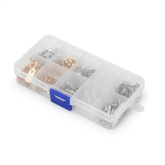 150PCS Speaker Wire Connector Kit,Male Female Car Wire Terminals Crimp