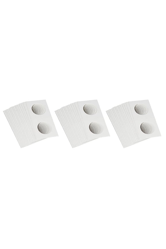150PCS Square Cardboard Coin Holders Coin Supplies Coin Album Collection Lighthouse Stamp Coin Holders Cover Case