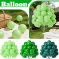 thumbnail image 1 of 150PCS Thickened Green Balloons 10 Inches Party Decoration Plastic Balloons Set for Arch Garland and Event Decor, 1 of 8