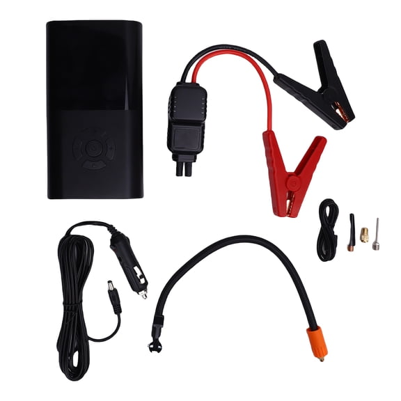 150PSI LCD Display Electric Car Tire Pump With Emergency Starter Digital Pressure Meter For Motorcycle Bike Automotive