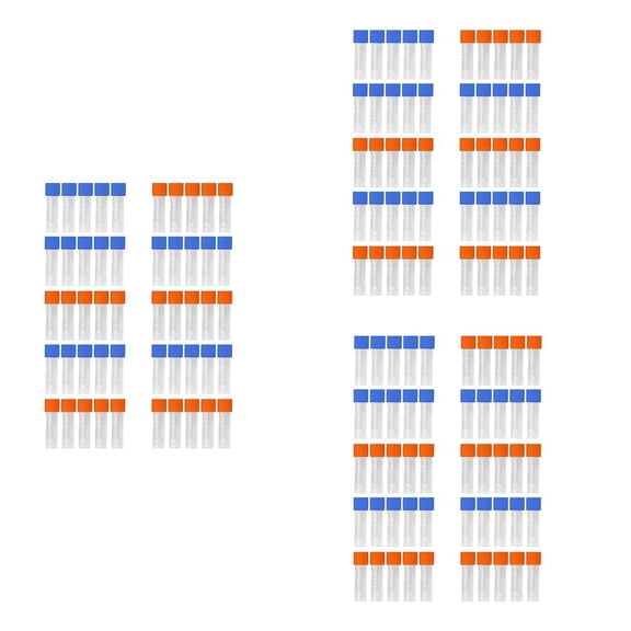 150Pcs 1.8Ml Plastic Graduated 0.063Oz Cryovial Test Tube Sample Pipe with Seal Cap