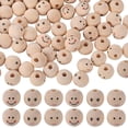 thumbnail image 1 of 150Pcs 3 Styles 12mm Smile Wooden Beads Small Smile Face Wood Spacer Beads Natural Round Ball Doll Head Beads with 3.6mm Hole Wooden Loose Beads for DIY Craft Bracelet Necklace Jewelry DIY, 1 of 9