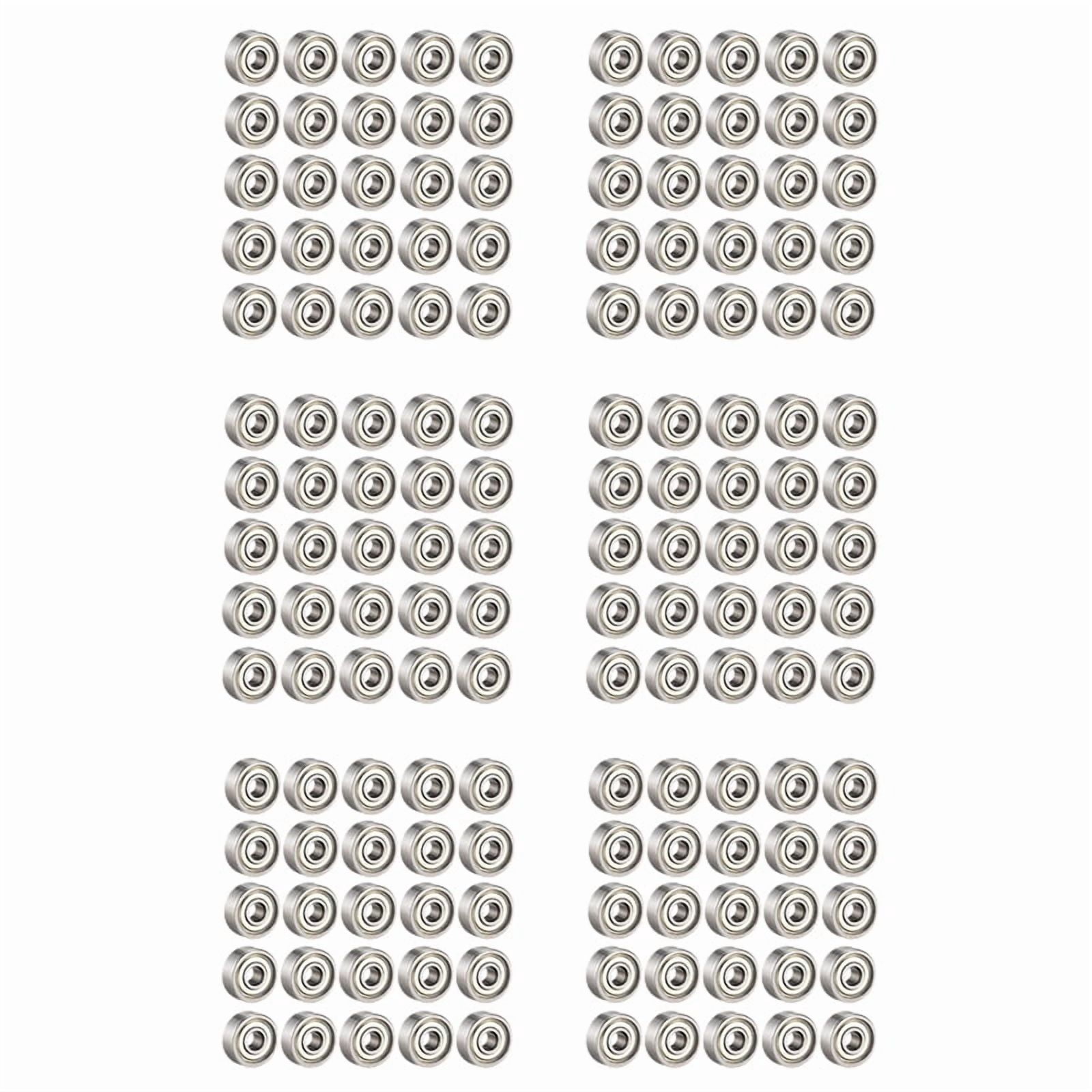 150Pcs 608 ZZ Ball Bearings, Metal Double Shielded Miniature Deep Groove Skateboard Ball Bearings (8mm X 22mm X 7mm)
