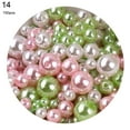 thumbnail image 1 of 150Pcs/Bag 3-8mm Faux Pearl Beads Perforated Jewelry Making Accessories Plastic Earring Necklaces Imitation Pearls for Home, 1 of 8