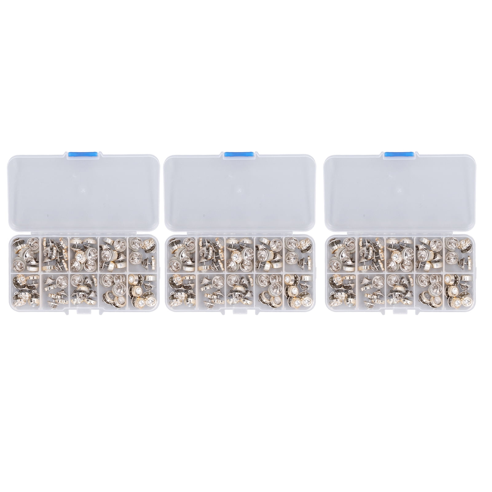 150Pcs Brooch Button Invisibility Anti Exposure Button Pins Detachable