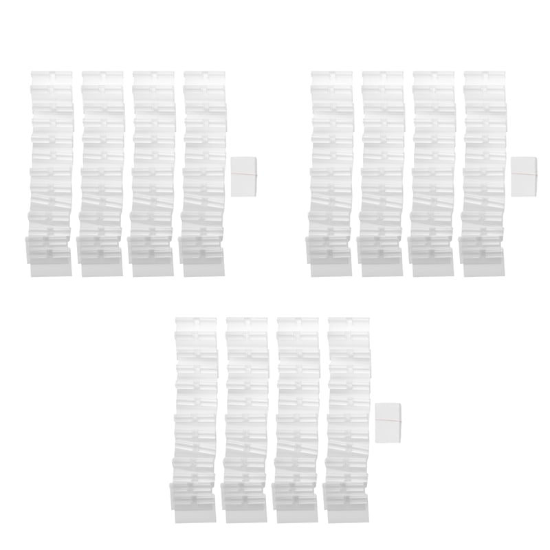 150Pcs Clear Plastic Label Holder Price Tag, Shelf Label Clip Removable