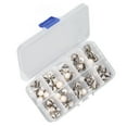 150Pcs Cover Up Buttons Round Head Pearl Style Plastic Metal Widely