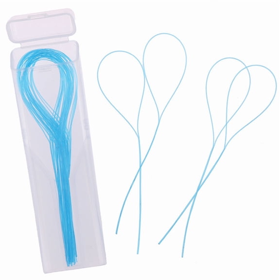 150Pcs Dental Floss Threaders for Braces, Orthodontic Floss Guide Tool