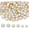 thumbnail image 1 of 150Pcs Flower Claw Cup Rhinestones Flower Sew on Rhinestone Flatback Buttons Jewelry Flower Crystal Accessory for Jewelry Making, 1 of 6