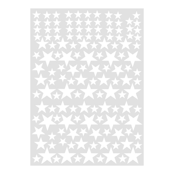 150Pcs Removable DIY Wall Sticker PVC Vinyl Art Decal Living Room Home Decoration White