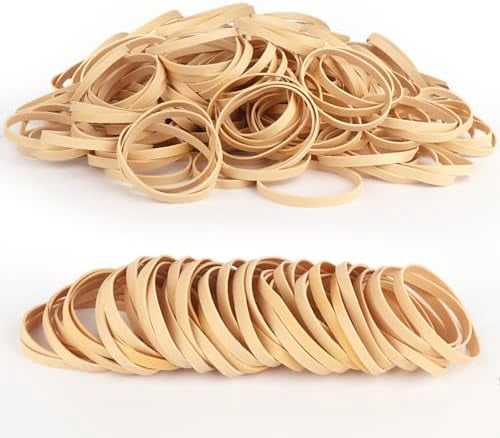 150Pcs Rubber Bands Size #64 Rubberbands Elastics Rubber Bands Office Home Supplies Thin #64 Rubber Band for Office Home Supply File Folder