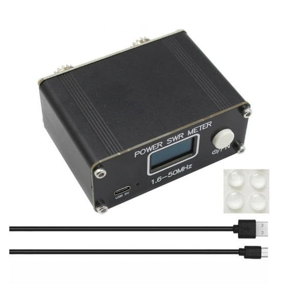 150W 1.6-50MHz SWR Antenna Tuner Antenna Performance Built-In Battery ,Power Tools