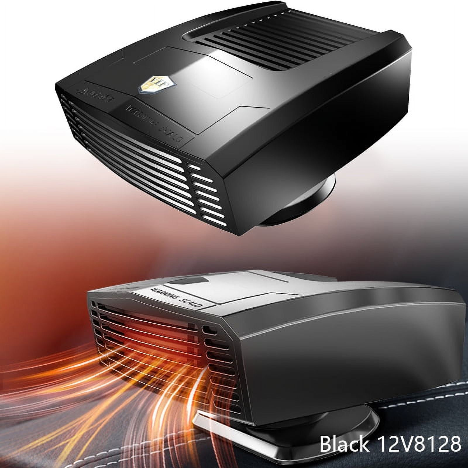 150W 12V Car Heater, 2 in 1 Heating & Cooling Fan Portable Electric