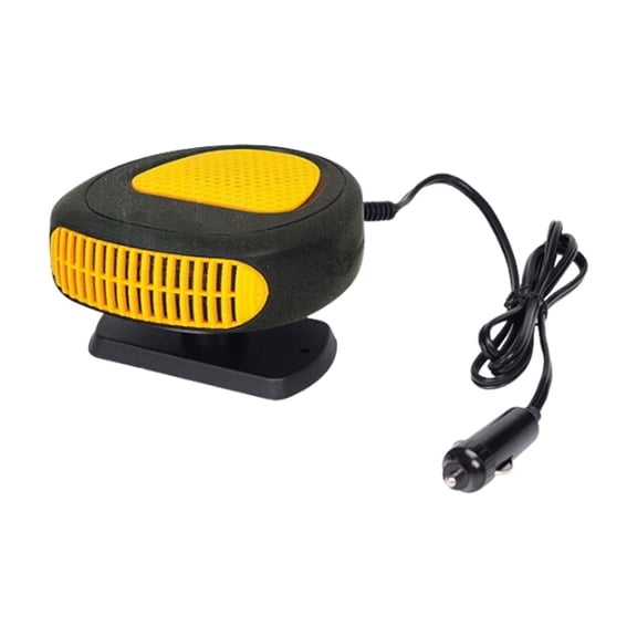 150W 12V Car Heater Portable Car Defroster Defogger Heater Fan 2 in 1 Cooling & Heating Auto Anti-Fog Car Plug In Heater for Car SUV Jeeps Trucks Trailer Fast Heating for Driving