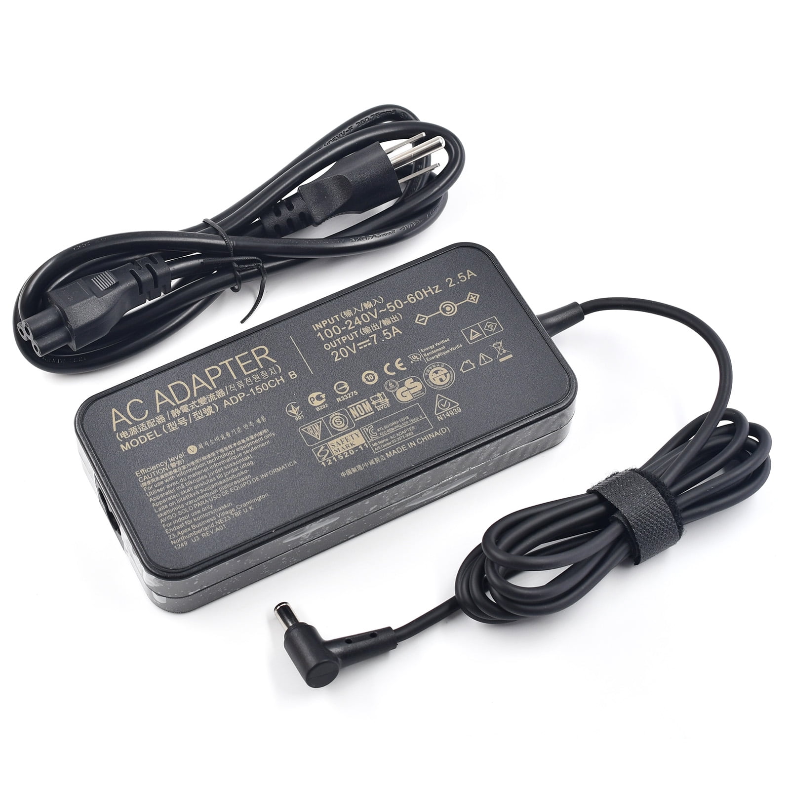 20V 7,5A Chargeur pour ADP-150CH B ASUS TUF Gaming A15 A17 F15 F17 FX505D  FX505G FX705D TUF505D TUF565D FA706 FA506 FX706 FX506 ASUS ROG Strix G15