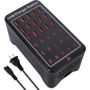 Bravoul 150W 30-Port Usb Charging Station Multiple Usb-C Charger Block for Notebook, Tablets, Smartphones
