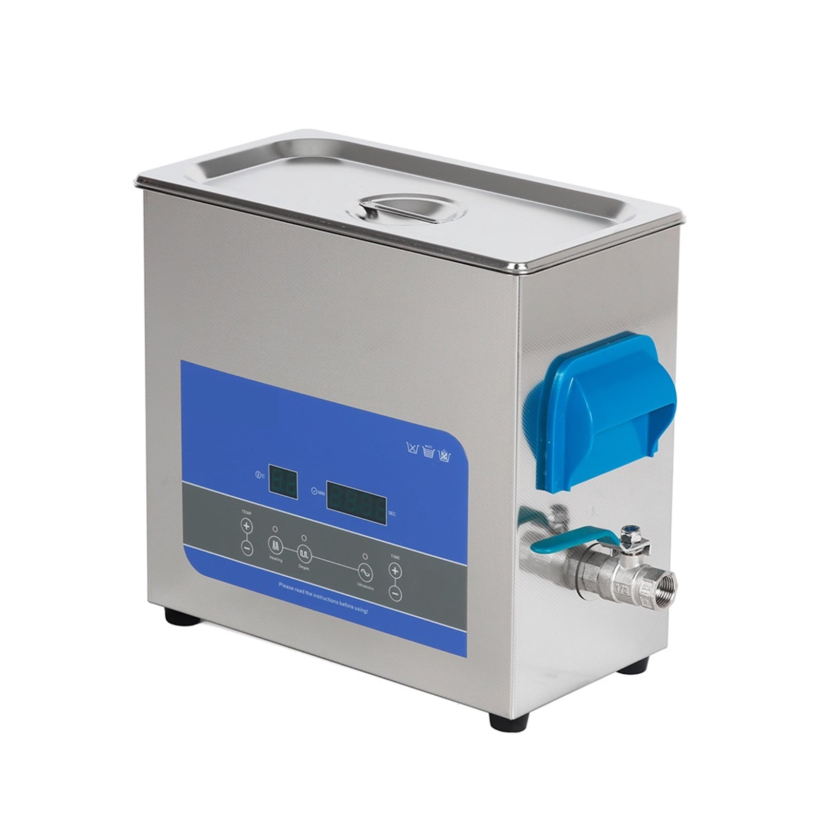 150W 40kHz Ultrasound Cleaning Machine 6L Water Bath Digital Ultrasonic Cleaner For Vinyl Record Jewelry