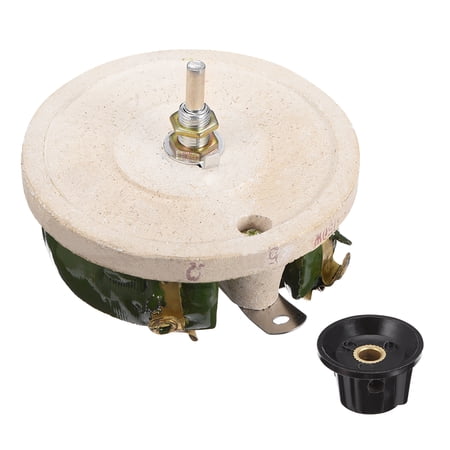 150W 5R Wirewound Ceramic Potentiometer Variable Rheostat Resistor W Knob