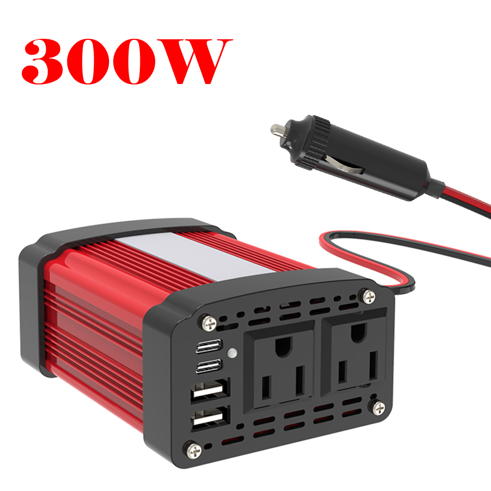150W Car Inverter DC 12V to AC 110V/220V Power Converter for Automotive Electronics