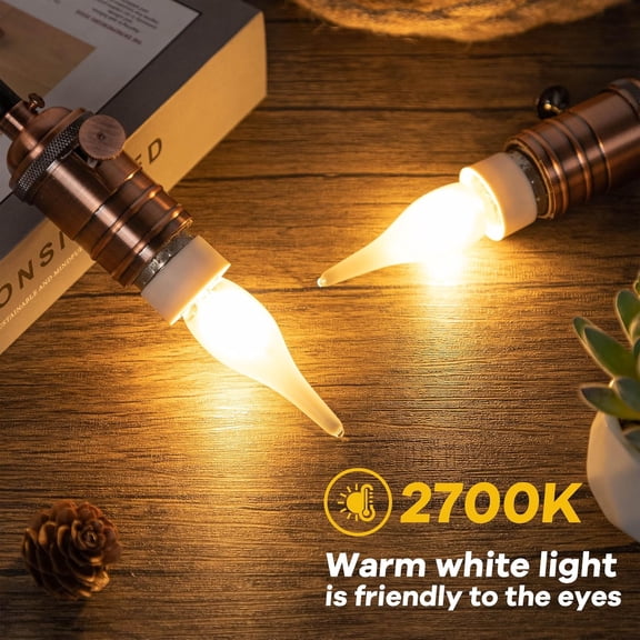 150W Equivalent Yellow LED Bug Light Bulbs Outside, A19 LED Yellow Bug Bulb Outdoor, 13W Amber Porch Light Bulb, E26 Base, Not-Dimmable, Ideal for Halloween, Patio, Deck, Backyard, 4 Pack
