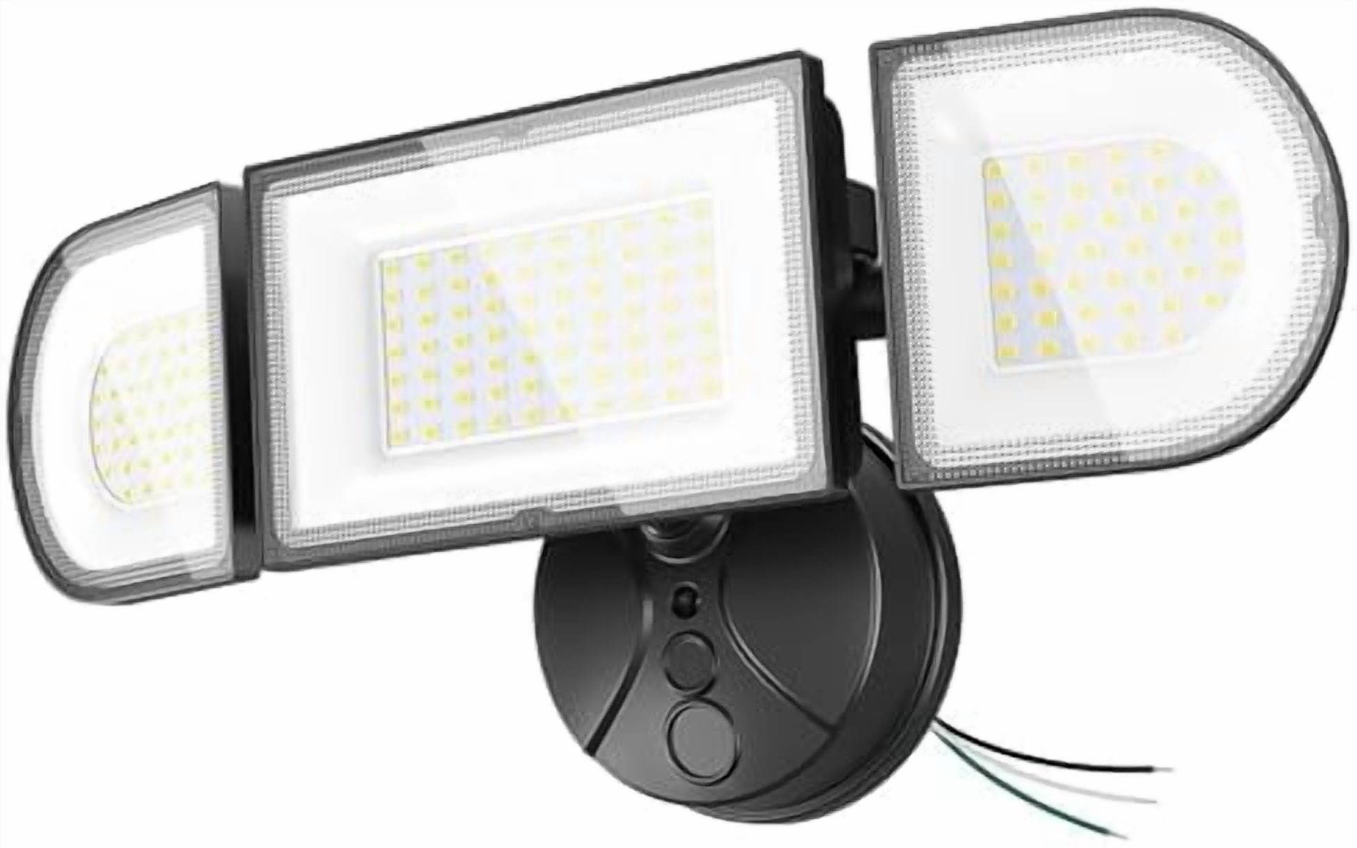 Ankishi 150W LED Floodlight Outdoor With 3 Adjustable Heads, 270 Wide Lighting Angle,6500K Daylight Flood Lights Outdoor, IP65 Waterproof Spot Light For Yard Garage Warehouse - View #8