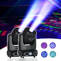 150W LED Moving Head Light Beam Spot Dj Dmx Stage Light Effect Light Disco Bar Wedding Club, 2Pcs, Black