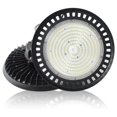 thumbnail image 1 of 150W LED UFO High Bay Light Warehouse Commercial Industrial 5000K AC 100-277V, 1 of 12
