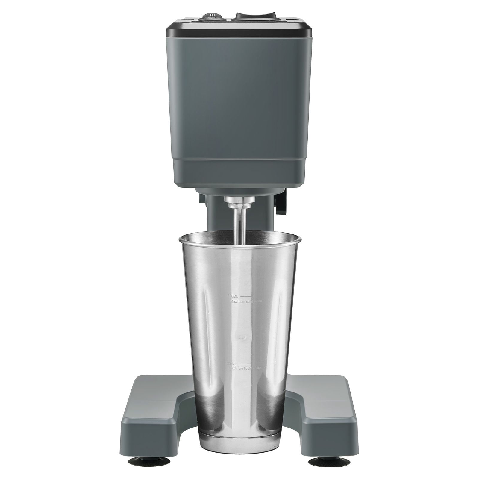 150W Milkshake Maker with Dual Speed, Stainless Steel Stirring Rod, Adjustable Mixing Head, for Home Kitchen Bar Beverage Shop