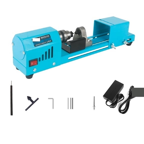 150W Mini Lathe Beads Machine Miniature Buddha Pearl Lathe DIY Woodworking Buddha Pearl Lathe Machine Drill Rotary Tool 12V/24V