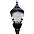thumbnail image 1 of 150W Powder Coated Cast Aluminum Post Top Light Fixture with Mogul Base High Pressure Sodium Lamp, Black, 1 of 1