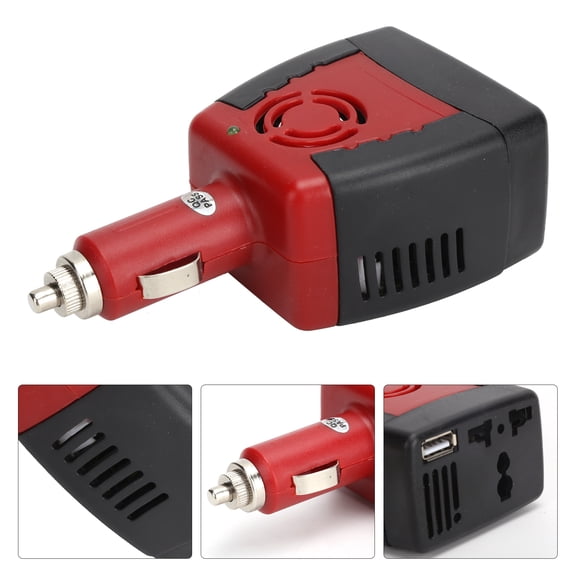 150W Power Inverter Car DC 12V to AC 220V Converter with USB Smart Charging for Automotive