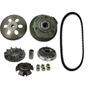 150cc 125cc GY6 Clutch Variator Drive Assembly Belt Kit for Scooter Moped Go Kart ATV UTV TaoTao Roketa SunL Ice Bear Vitacci 152QMI 157QMJ Transmission Rebuild Belt 835-20-30 Long Case