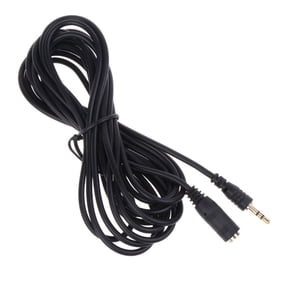Mars Devices 6FT 2.5MM Stereo Audio Extension Cable For IR Remote Cameras - Universal Black Adapter