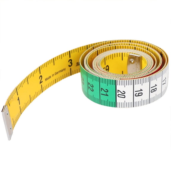 150cm/60" Body Measuring Ruler Sewing Tailor Tape Measure Soft Flat Ruler Centimeter Meter Sewing Measuring Tape