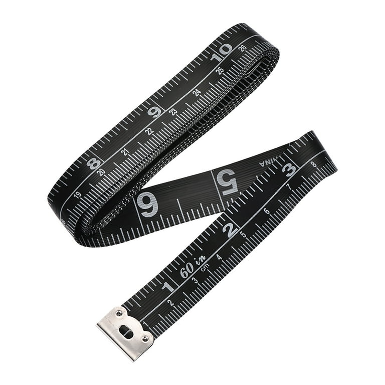 2024pocket Tape Measure, Small Measuring Tape For Body Measurement Tailors  Sewing Dressmakers 60 Inch 150 Cm Black