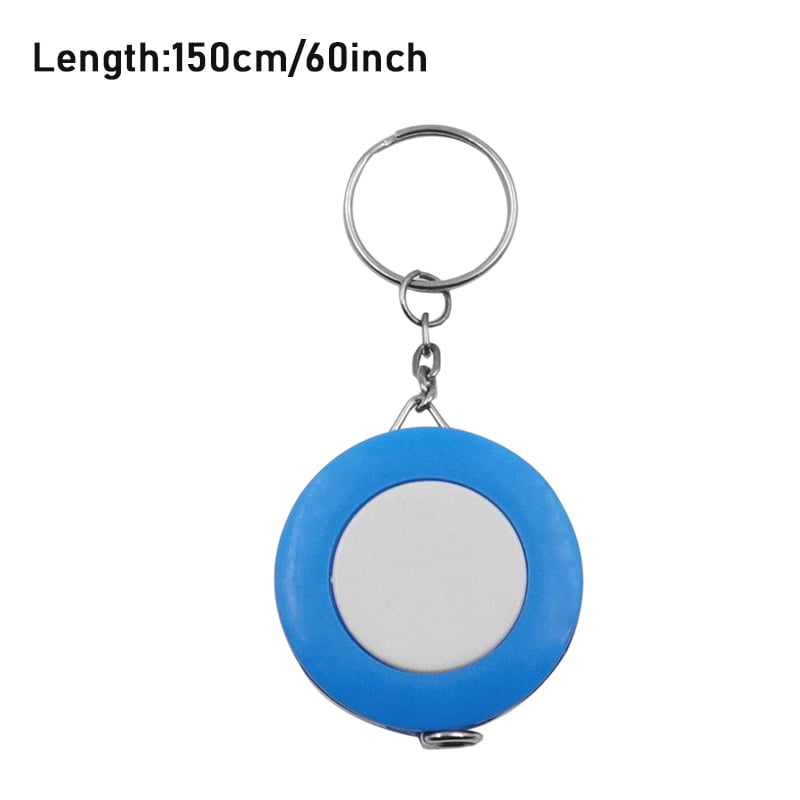 150cm 60 "Portable Retractable Ruler Tape Measures Height Children Ruler Centimeter Inch Roll Color Tape