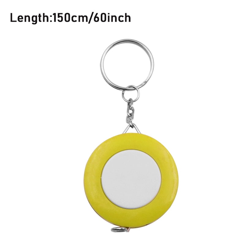 150cm 60 "Portable Retractable Ruler Tape Measures Height Children Ruler Centimeter Inch Roll Color Tape