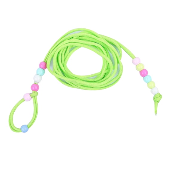 150cm Reptiles Traction Rope Flexible Reptiles Rabbits Lizards Traction Rope Leash with Beads Buckle for Walking Tools