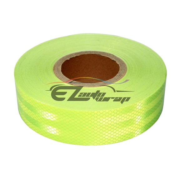 150ft Night Reflective Safety Tape Warning Caution Adhesive Conspicuity Marking Decal Sticker Roll Film Truck RV Trailer Boat ATV Construction Indoor Outdoor