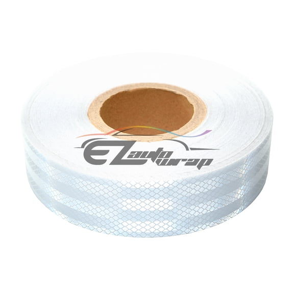 150ft Night Reflective Safety Tape Warning Caution Adhesive Conspicuity Marking Decal Sticker Roll Film Truck RV Trailer Boat ATV Construction Indoor Outdoor