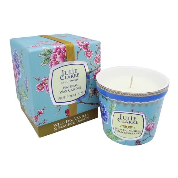 150g Scented Candle Botanic Wild Fig, Vanilla and Blackcurrants