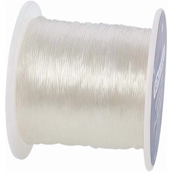 150m/roll 0.8mm Thread Elastic Cord Stretchy Bracelet String String Bead Cord for Bracelet Beading and Jewelry Making Clear